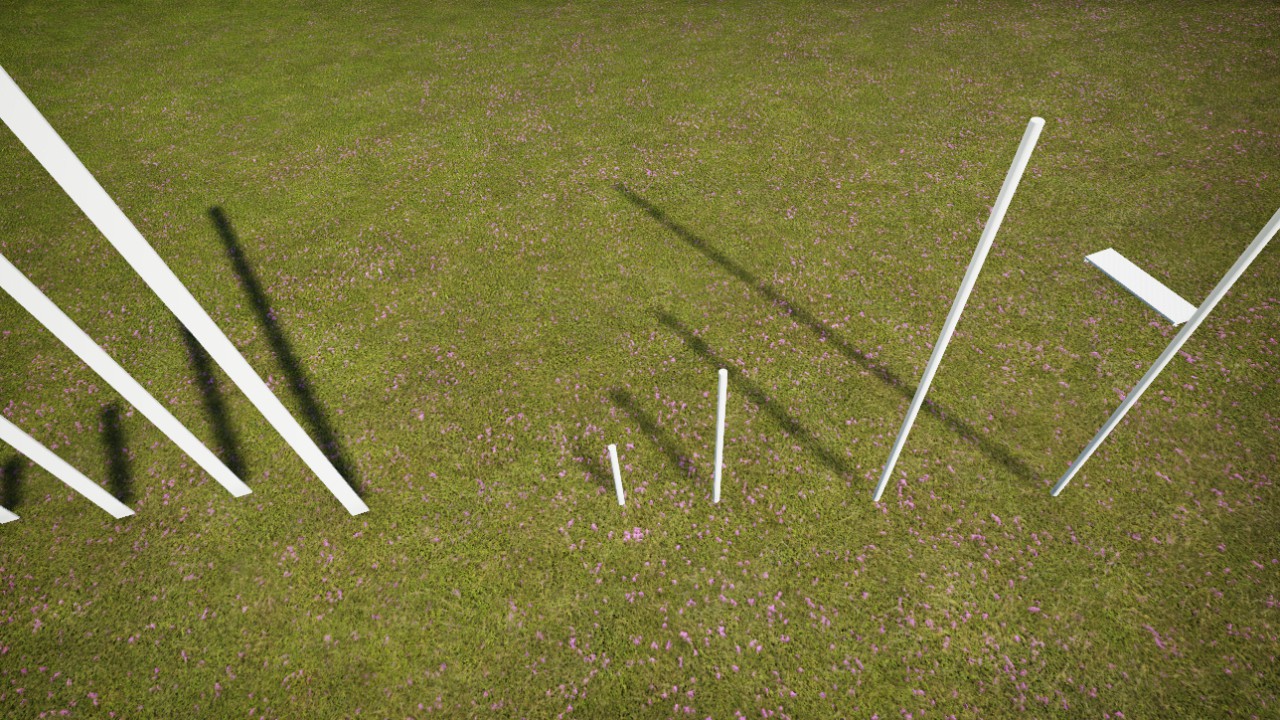 B&M Stand-up Catwalk Pole 0.5m