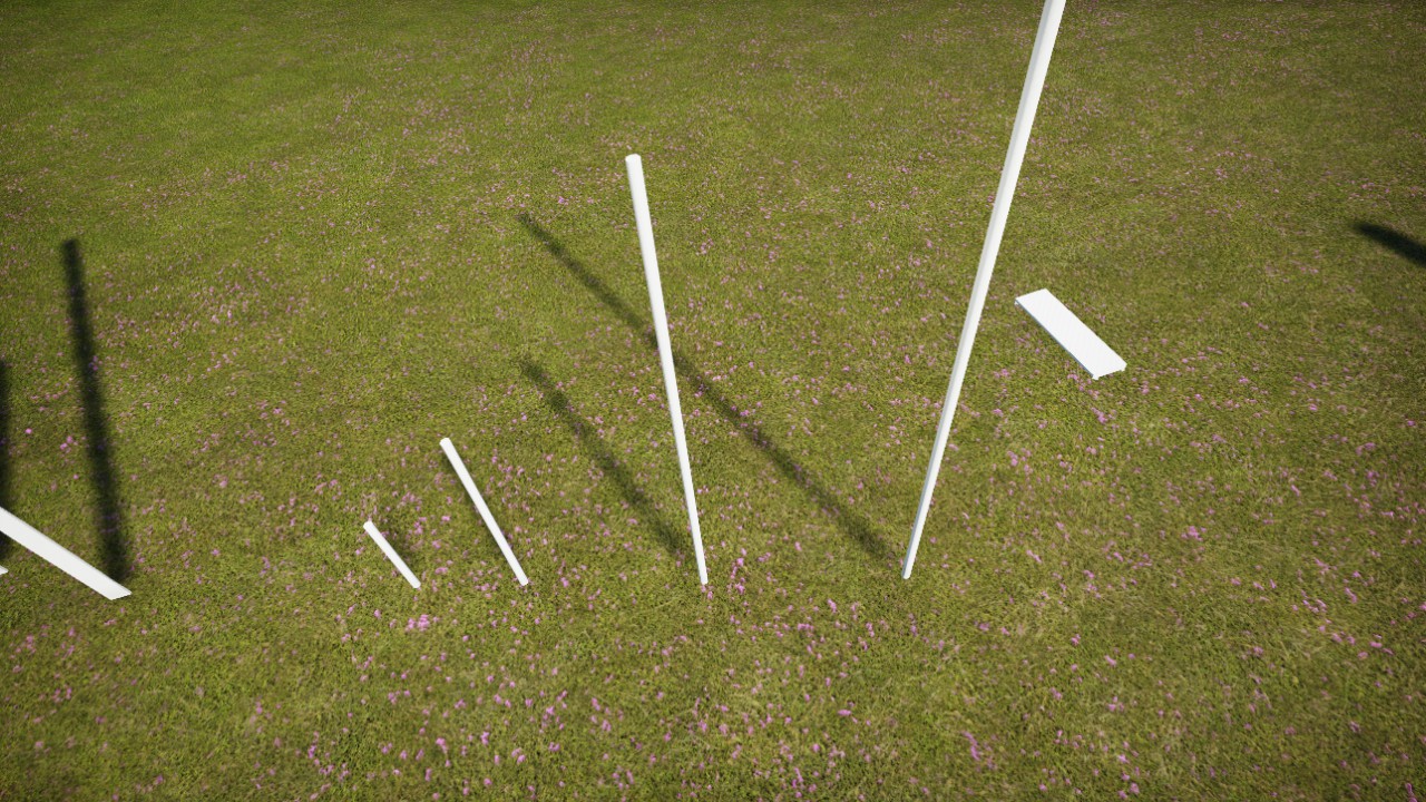 B&M Stand-up Catwalk Pole 2m
