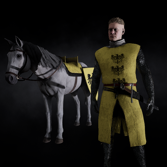 German veteran  (Heraldry on surcoat)