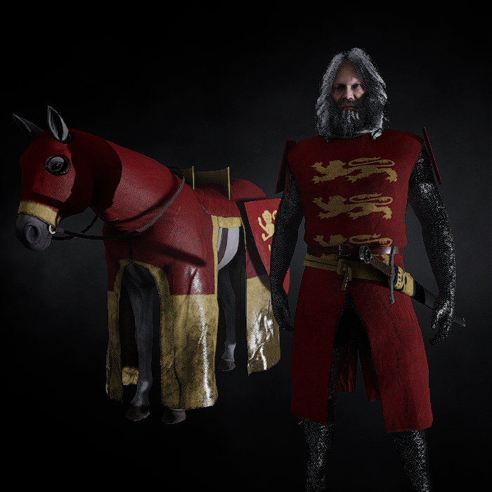 Edward I "Longshanks"  (Heraldry on surcoat)