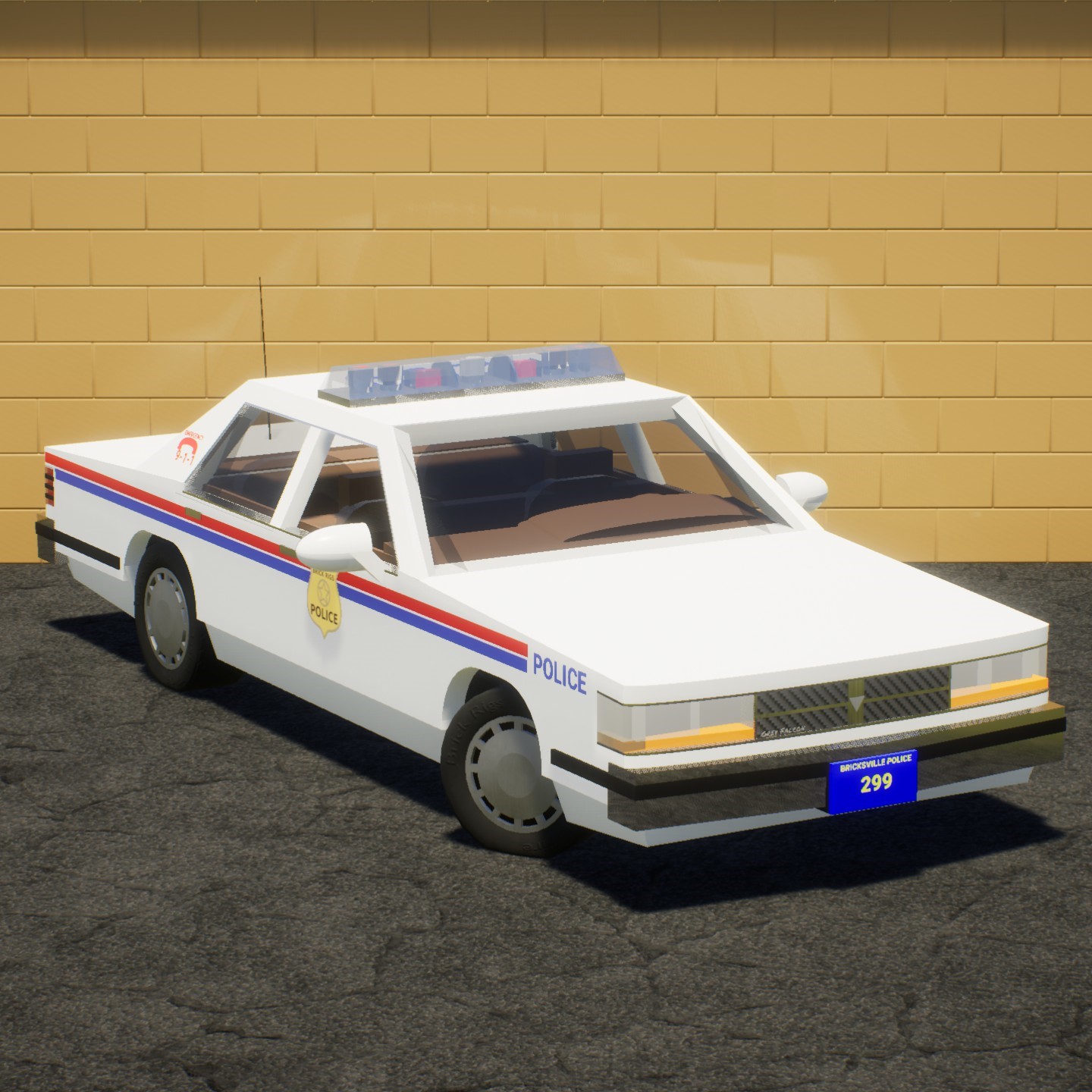 1987-1990 Grey Falcon Sweeper Police Package