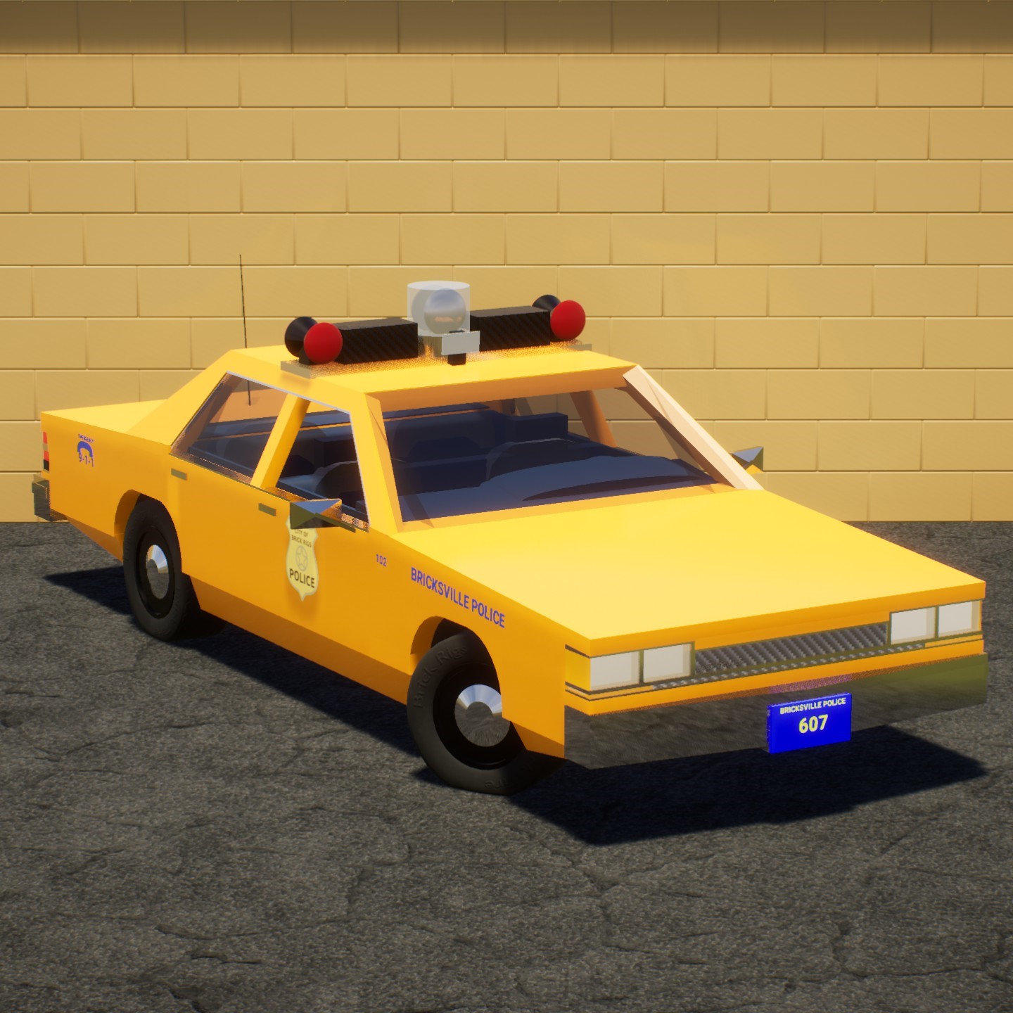 1978-1986 Grey Falcon Sweeper Police Package