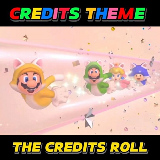 The Credits Roll - Super Mario 3D World - Credits Theme