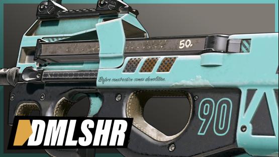 P90 | Demolisher (Blue)