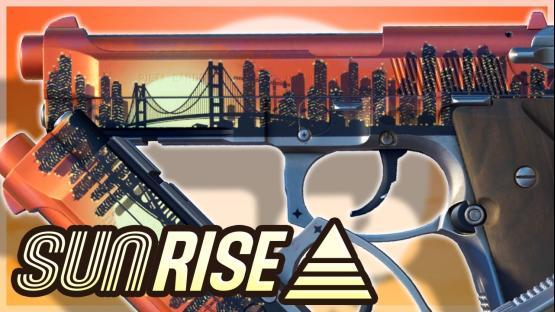 Dual Berettas | Sunrise (Anodized Airbrushed)