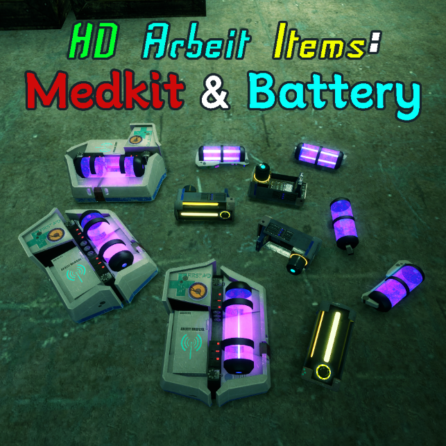 HD Arbeit Medkit & Battery