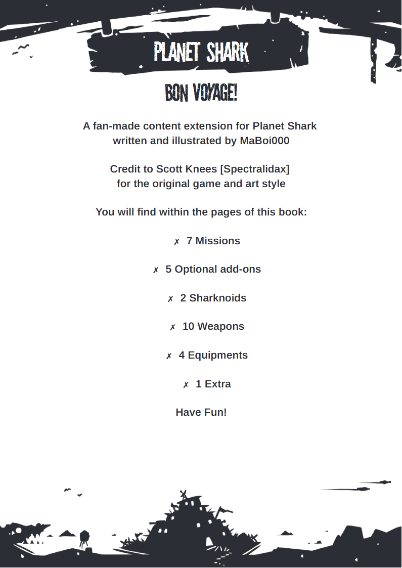 Planet Shark: Bon Voyage!