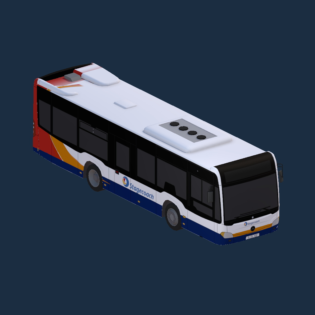 staegcoach beachball Citaro C2 midibus