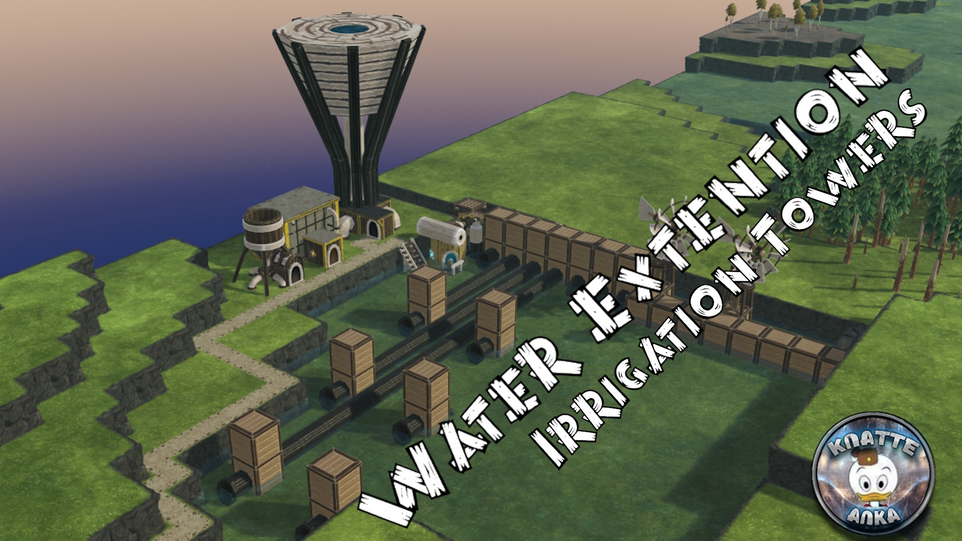Water Extention Irrigation Towers