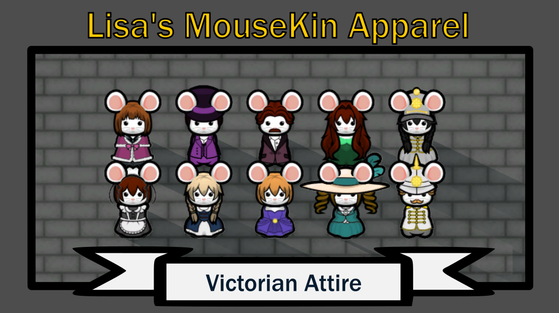 Lisa's Mousekin Apparel: Victorian