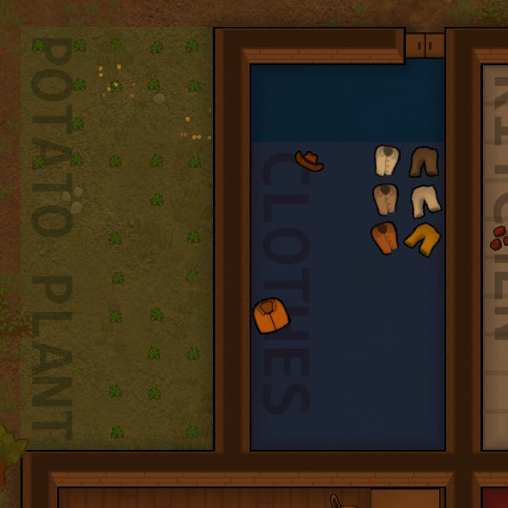 Labels on Floor (Continued)