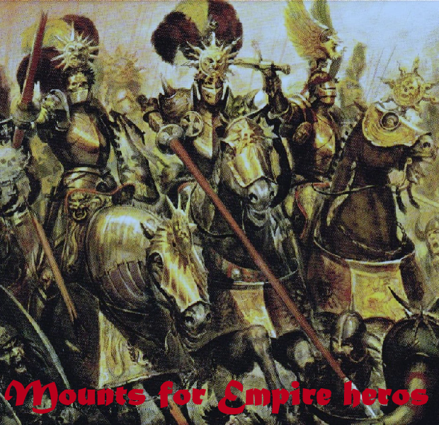Knight Mounts for Empire Heros