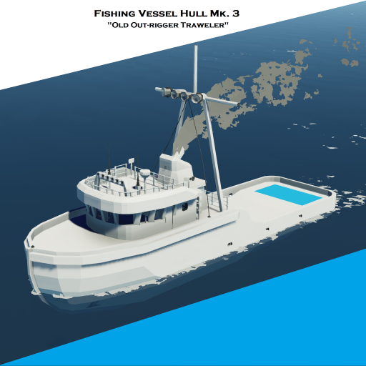 Fishing Vessel Hull Mk. 3 - Free to Use