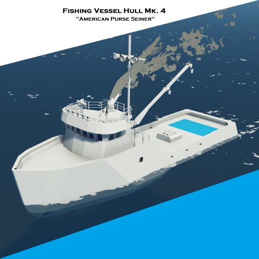 Fishing Vessel Hull Mk. 4 - Free to Use