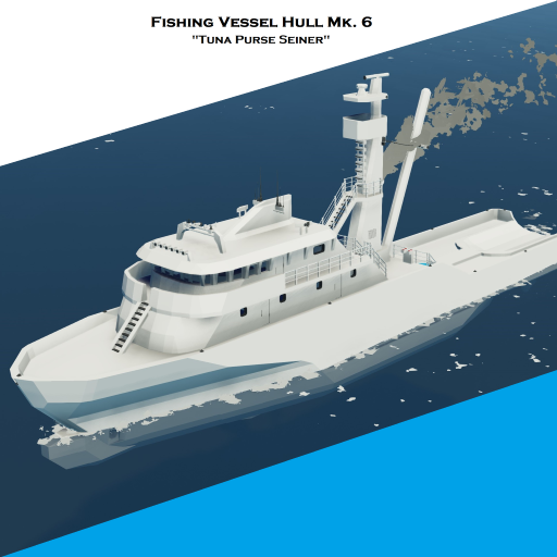 Fishing Vessel Hull Mk. 6 - Free to Use