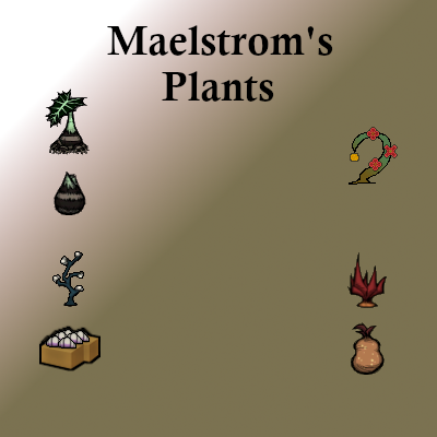 Maelstrom's Plants mod preview for RimWorld