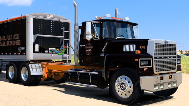 Hell Creek Trucking skin for the BPM Modding Ford LTL 9000