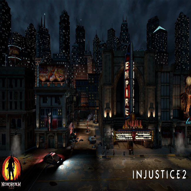 Injustice 2 Gotham City Challenge Map