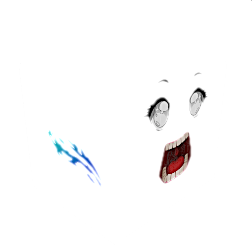 Cursed, rainbow-shitting cube