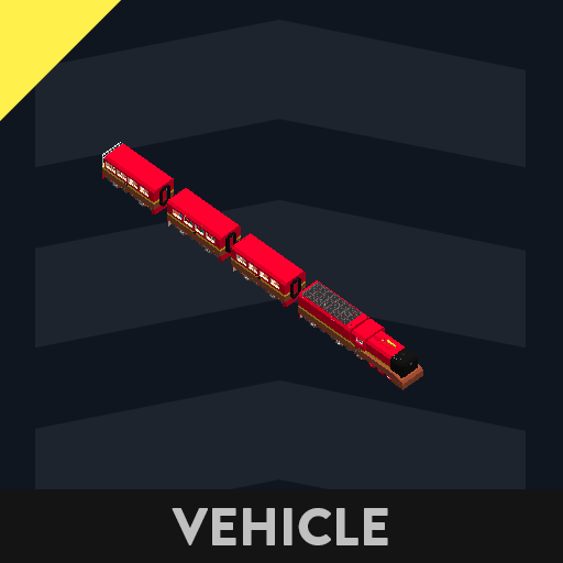 Scarlet Express Full Trainset