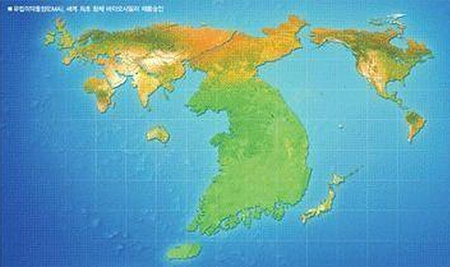 Map of a certain pharmaceutical advertisement