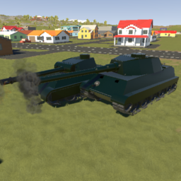 BRAF Tiger II Heavy Tank (Cam Ver.)