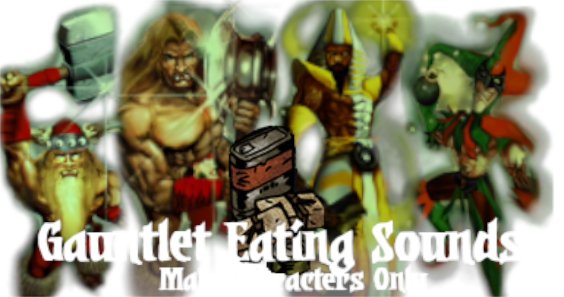 Gauntlet Eating Sound Replacer (Male Characters Only)