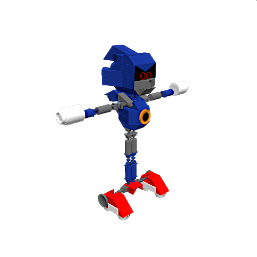 The Little Metal Hedgehog (Metal Sonic)