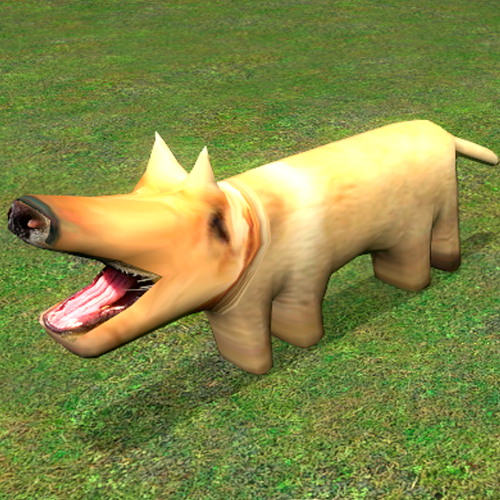 Dogge - model from BABBDI game