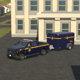 New York Police Department 2019 F-350 -  G17 - With a Trailer -