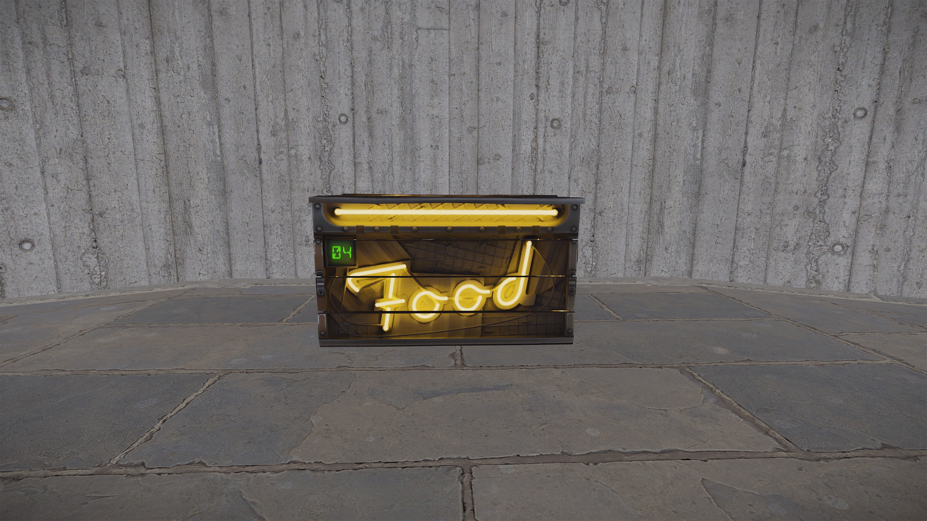 Neon Small Food Storage