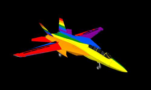 EF-24 Pride Flag