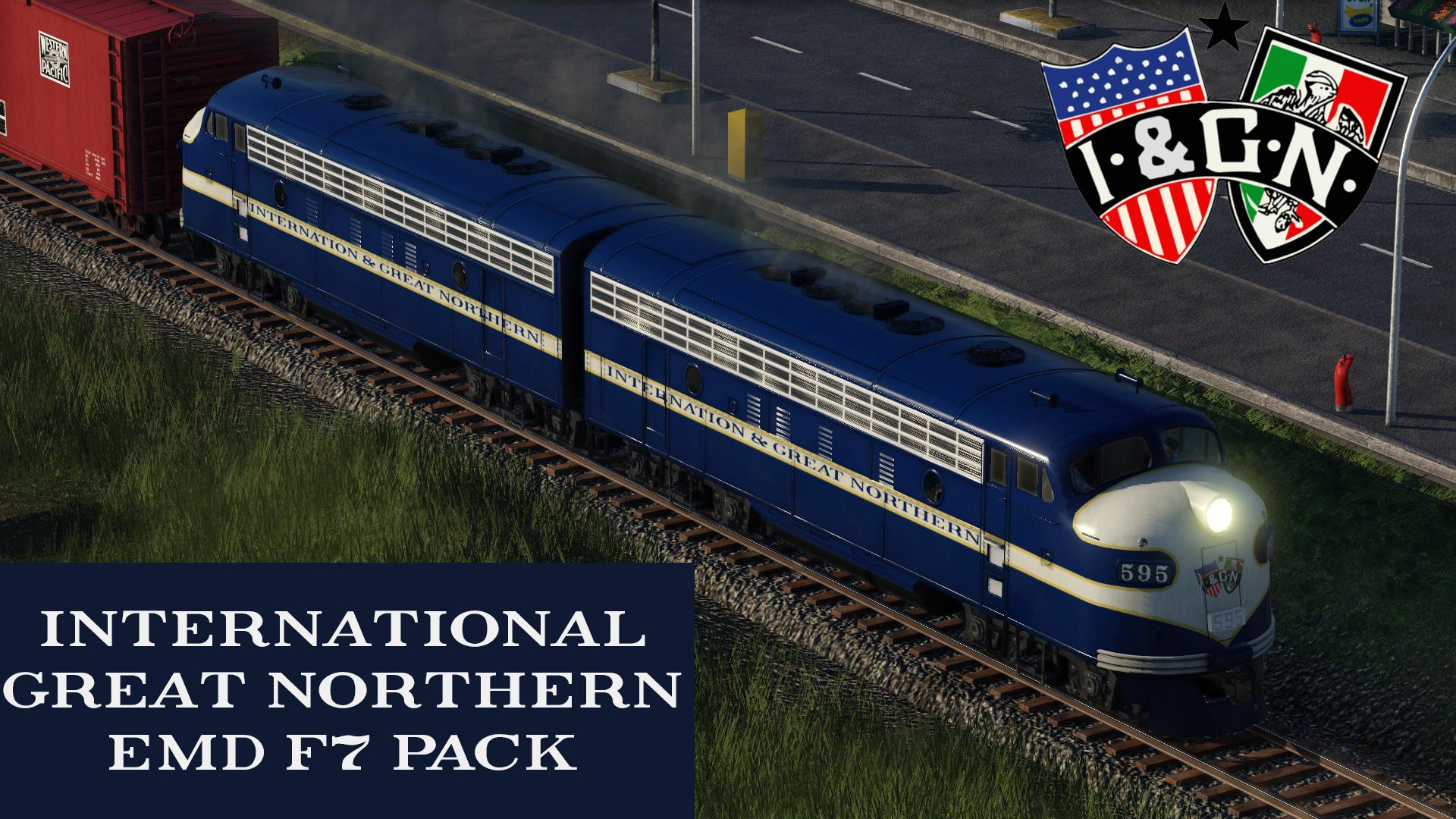 EMD F7 Expansion: International–Great Northern Railroad F7 Pack