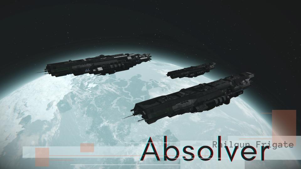 Absolver Railgun Frigate