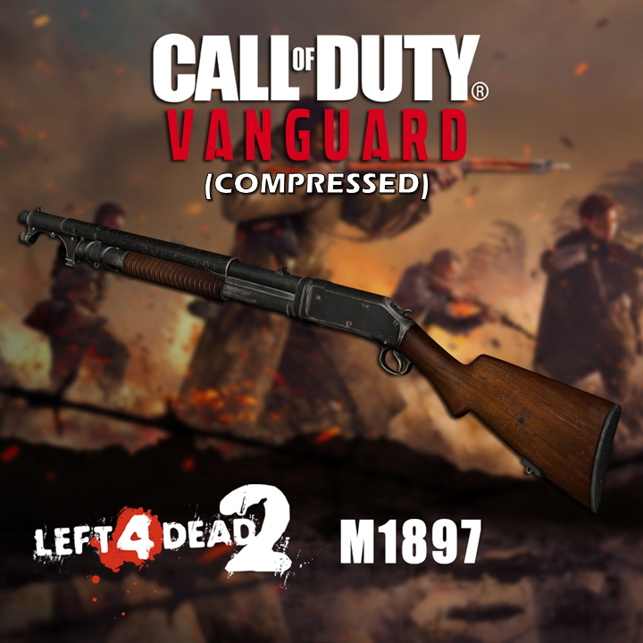 Vanguard Combat Shotgun - Compressed Weapon Mod (Chrome Shotgun)