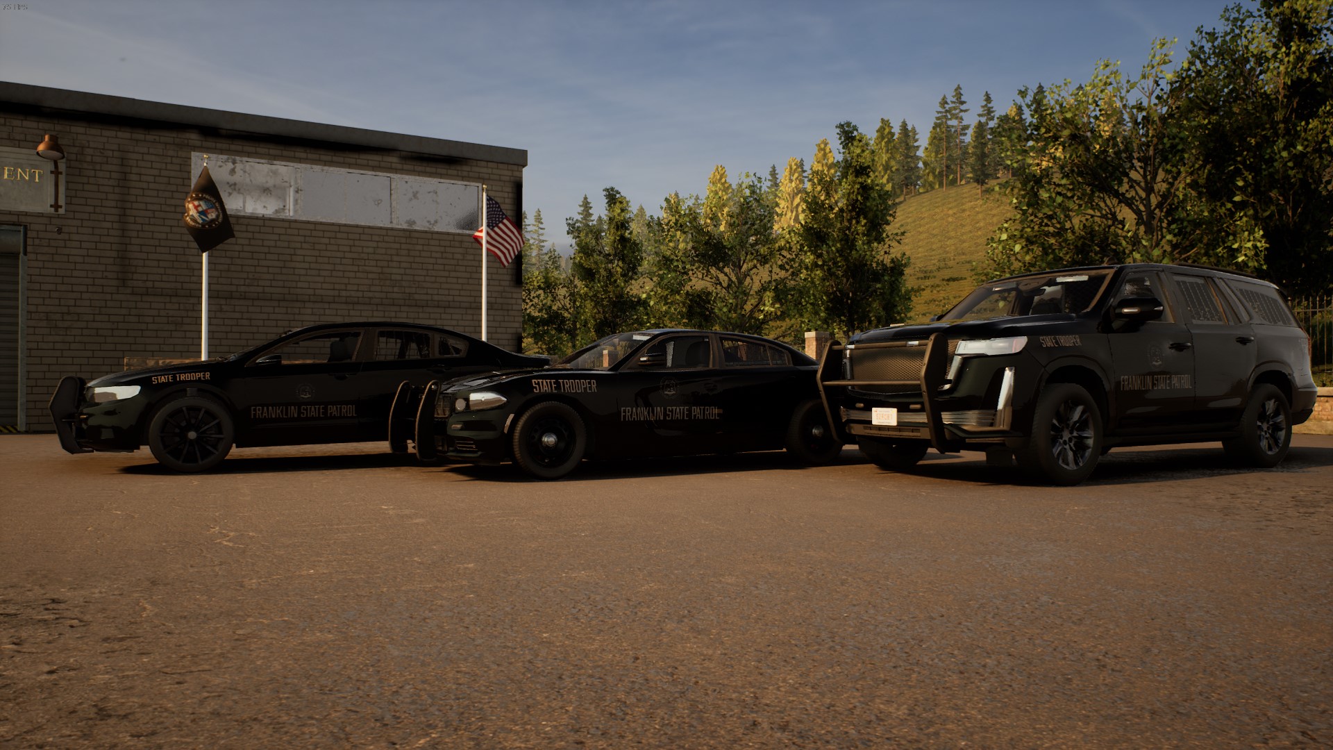 Lore Friendly Franklin State Patrol (Based of Georgia State Patrol (Ghost Version))