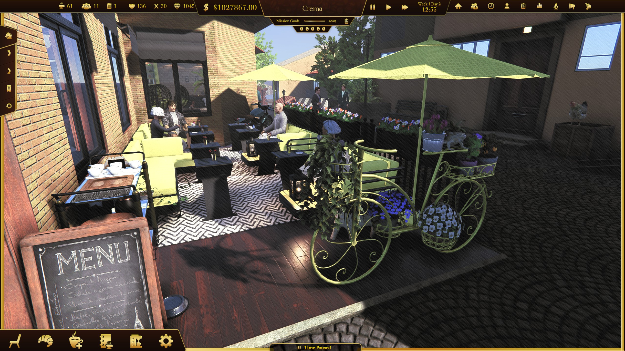 Игровой процесс Espresso Tycoon