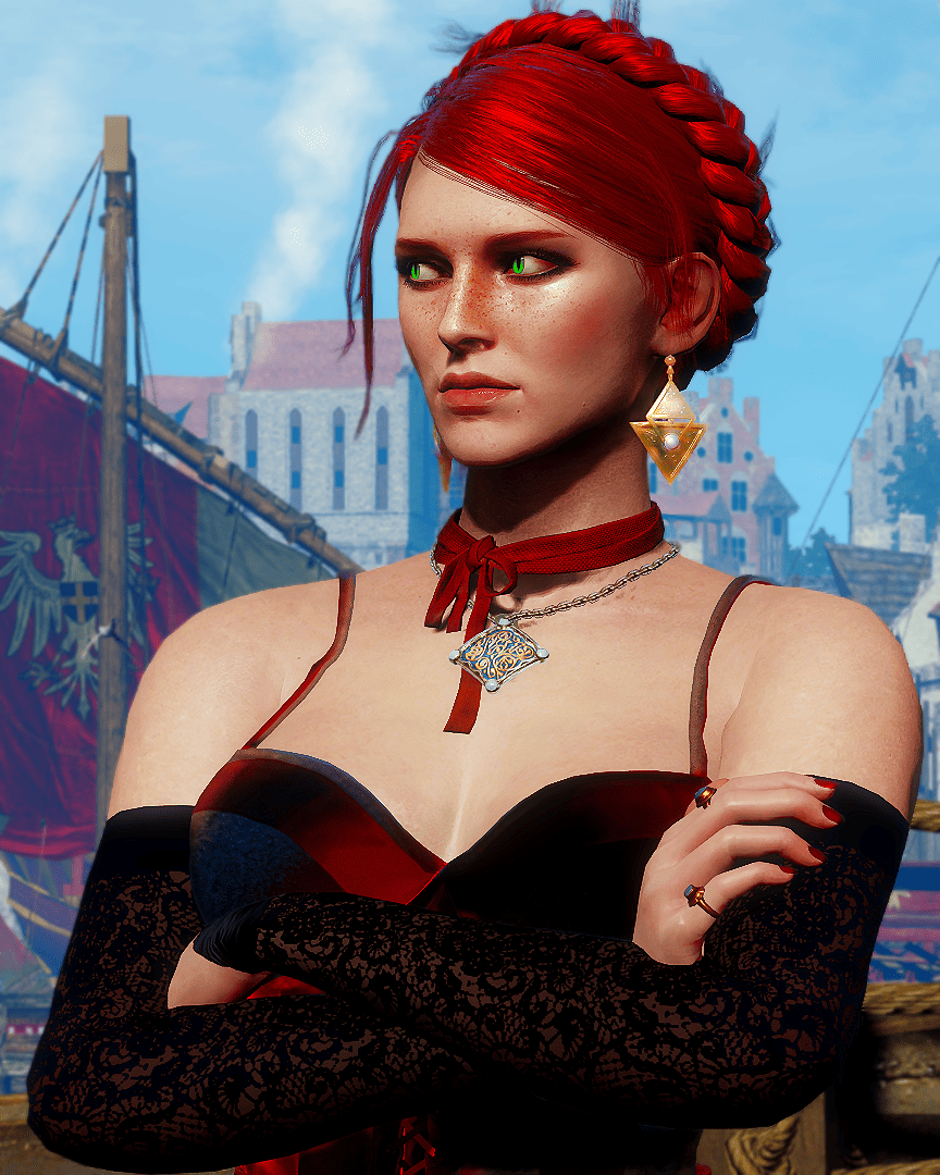 Triss Bun Hair
