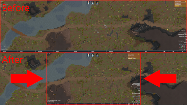 Adjustable Ultrawide UI