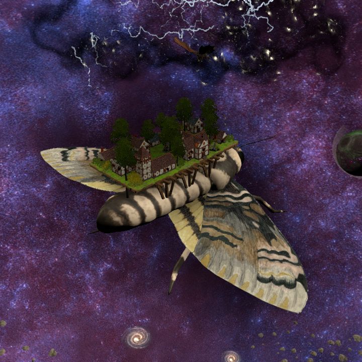Space \ Astral Moth (DAM-challenge 1h)
