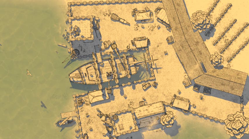 Small Trading Harbor
