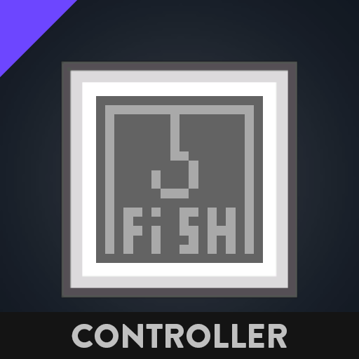 Easy fishing net controller