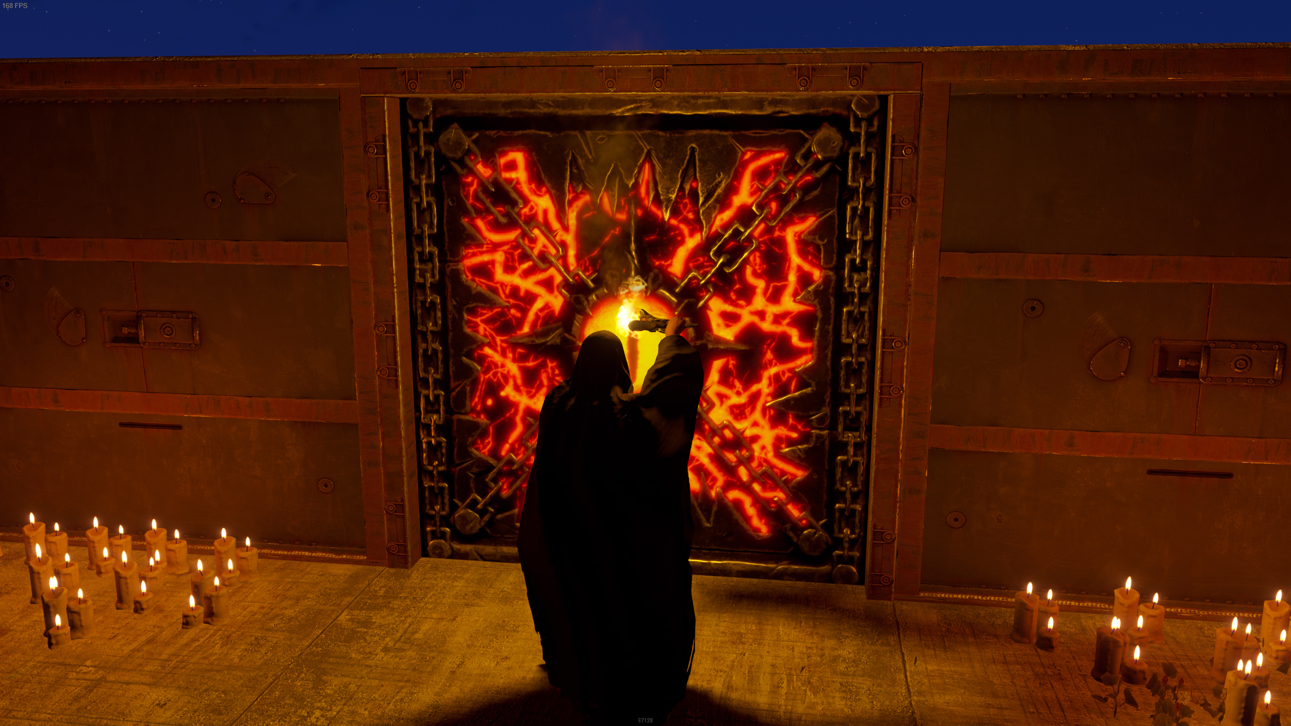 Watcher of Doom Garage Door