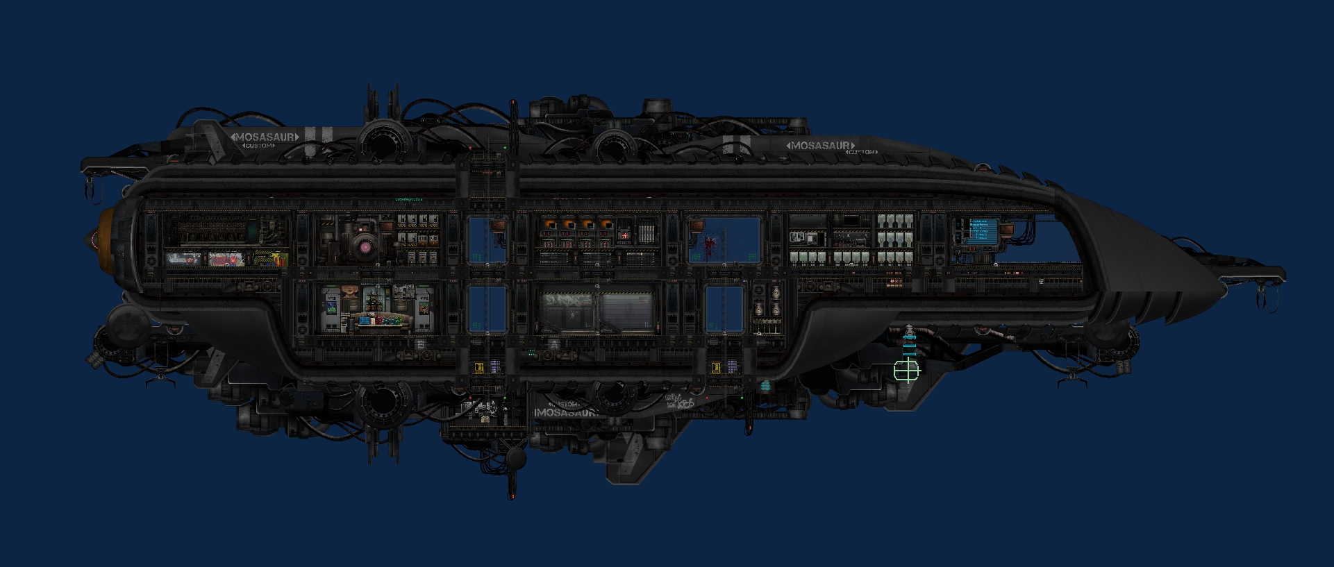 Mosasaur-V2-02 – Barotrauma Mod
