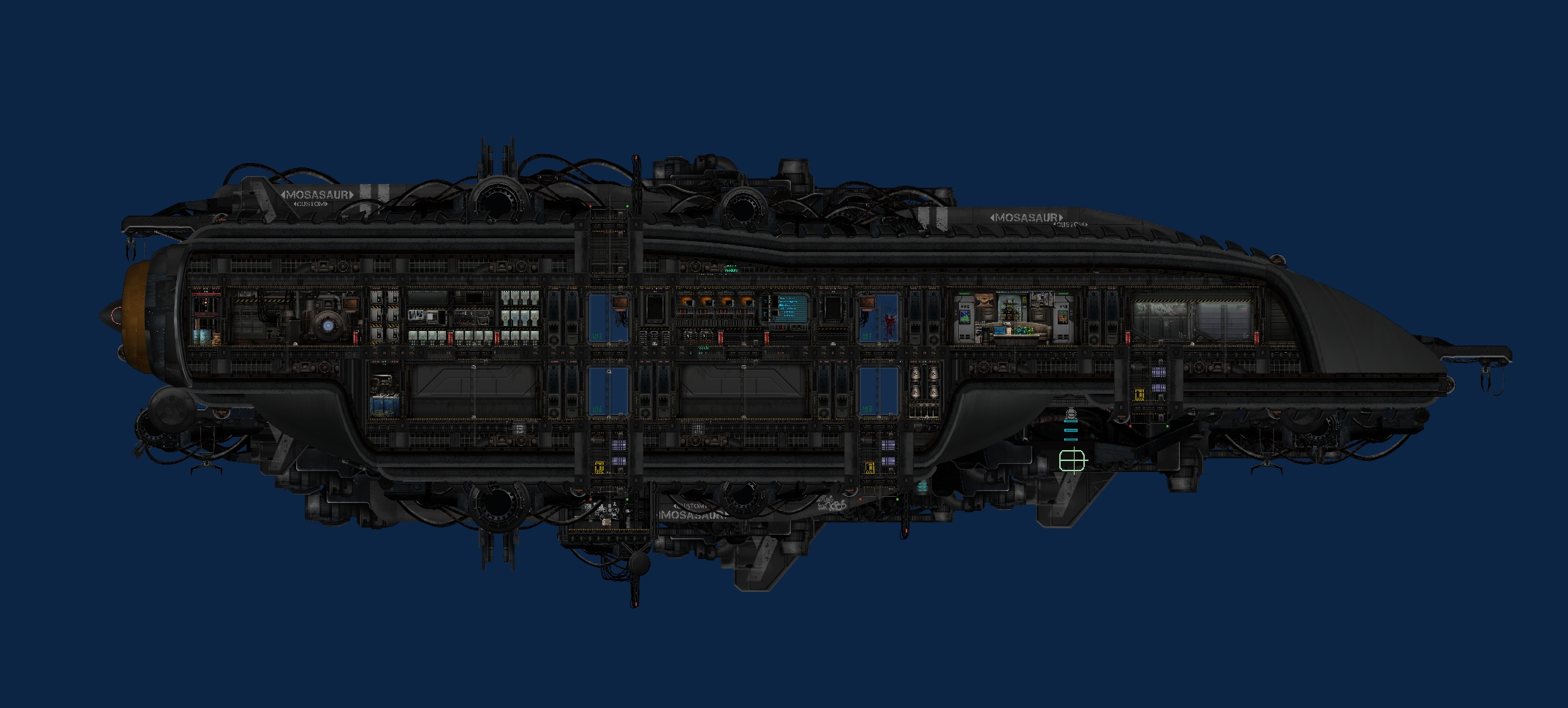 Mosasaur-V4-02 – Barotrauma Mod