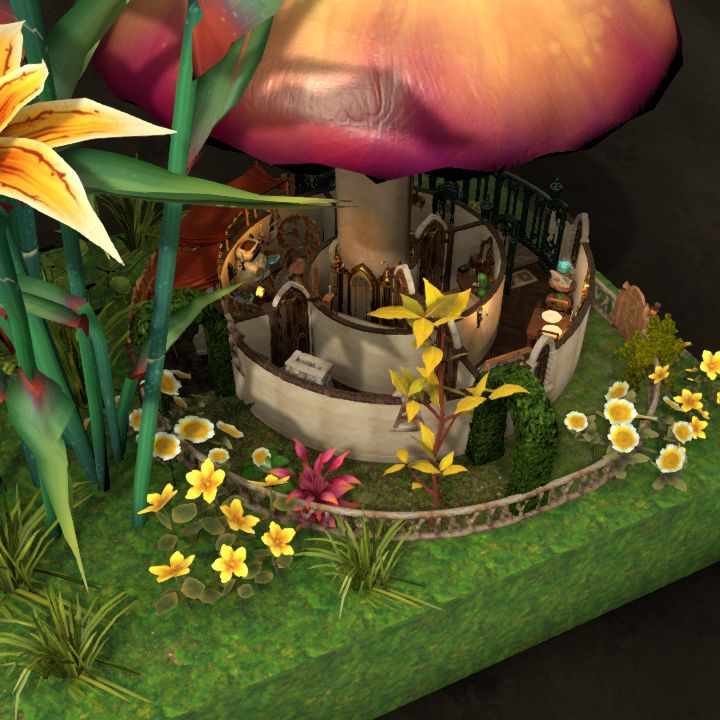 Tiny Spiral Gnome House