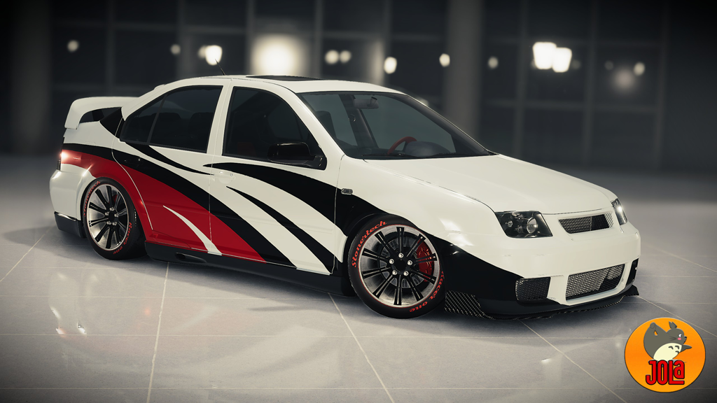 Livery VW Bora - Red