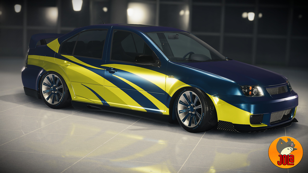 Livery VW Bora - Yellow