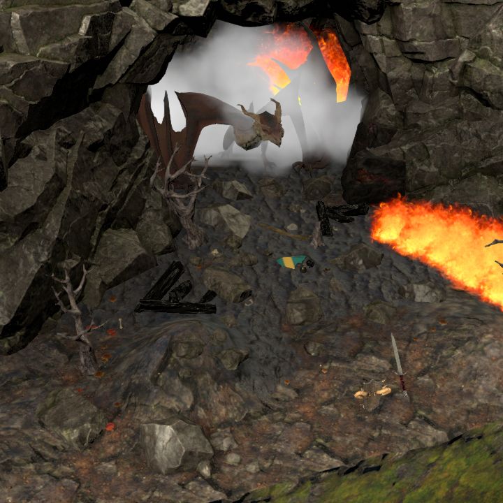 dragon cave landing page