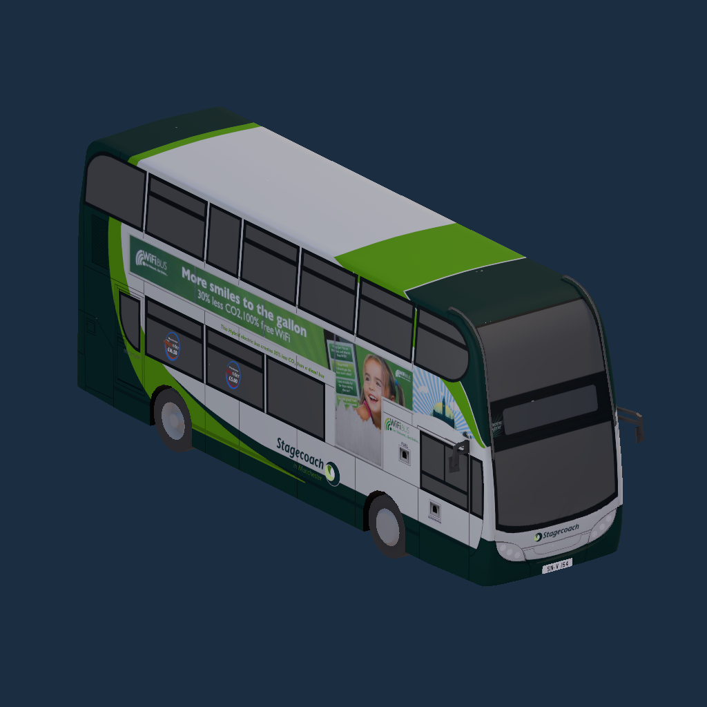 Stagecoach Manchester Enviro 400H